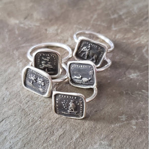 Elephant - Skinny Stacking Ring