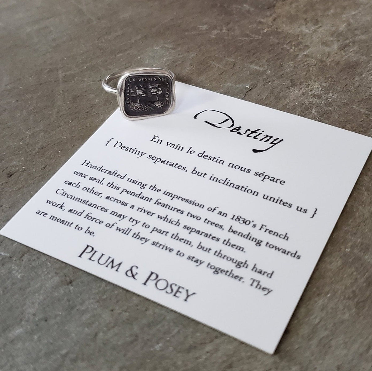 Destiny - Skinny Stacking Ring