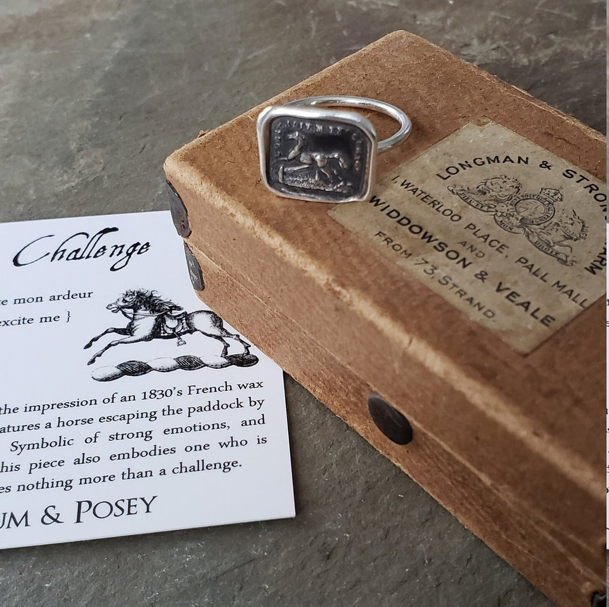 Challenge Horse - Skinny Stacking Ring
