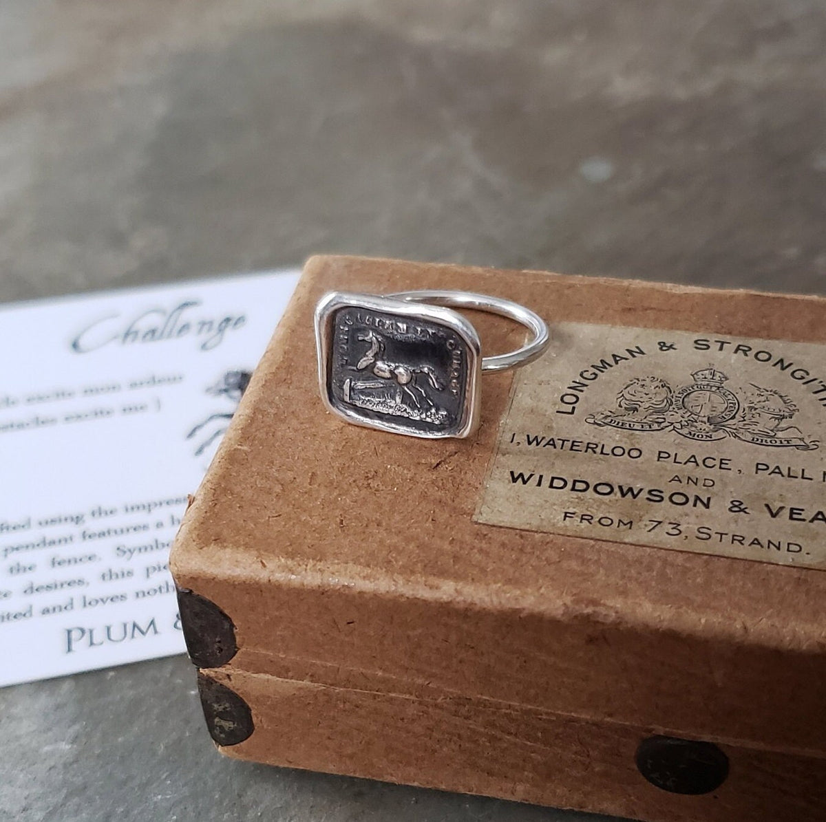 Challenge Horse - Skinny Stacking Ring