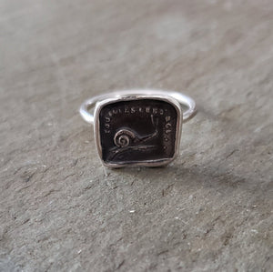 Snail - Skinny Stacking Ring