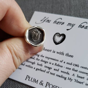 You have my Heart - Skinny Whimsy Ring