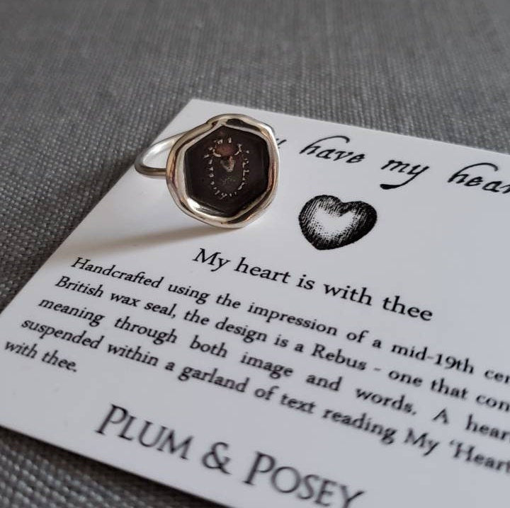 You have my Heart - Skinny Whimsy Ring
