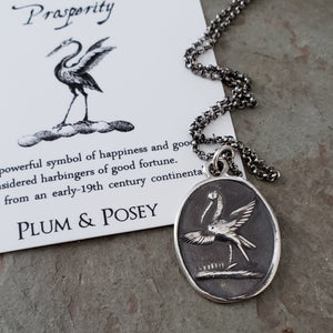 Prosperity - Good Luck Stork