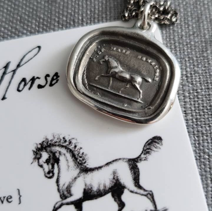 Horse - High spirited yet sensitive - Larger Version