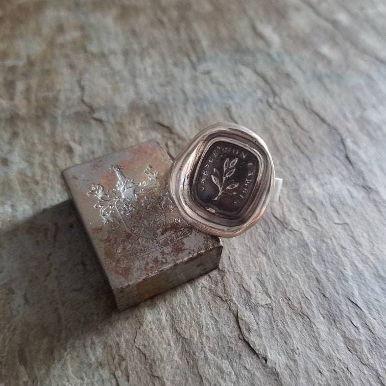 Grow Wax Seal Ring - Grow don't change