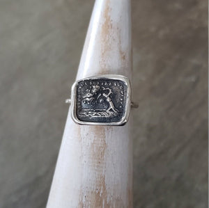 Bend don't break - Strength - Skinny Stacking Ring