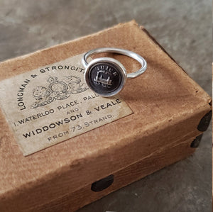 Steam Train - Skinny Whimsy Ring