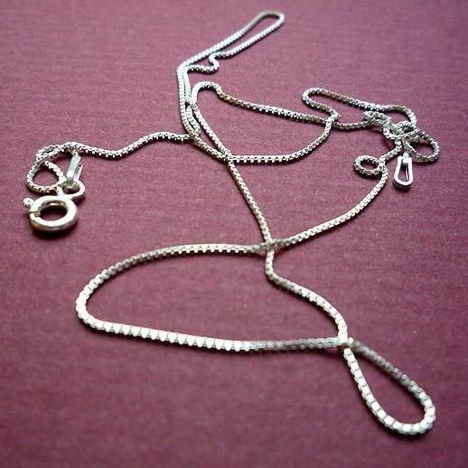 Sterling Silver Venetian Box Chain