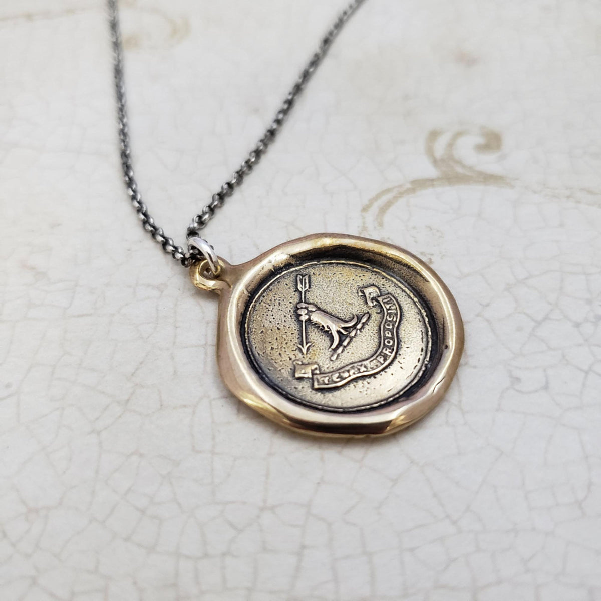 Arrow - Firm of Purpose in Bronze