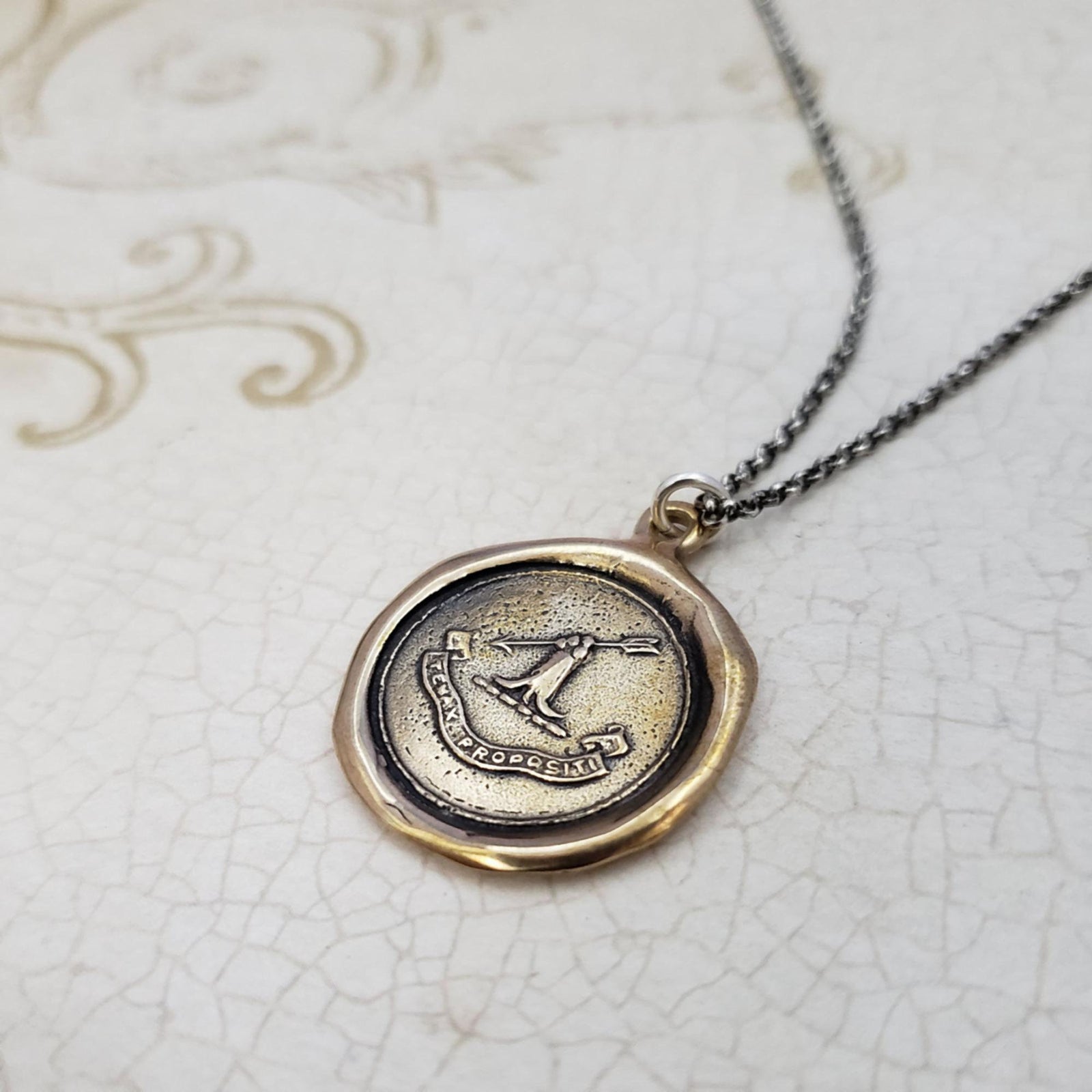 Arrow - Firm of Purpose in Bronze