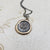 Lily Flower Pendant Necklace in Bronze