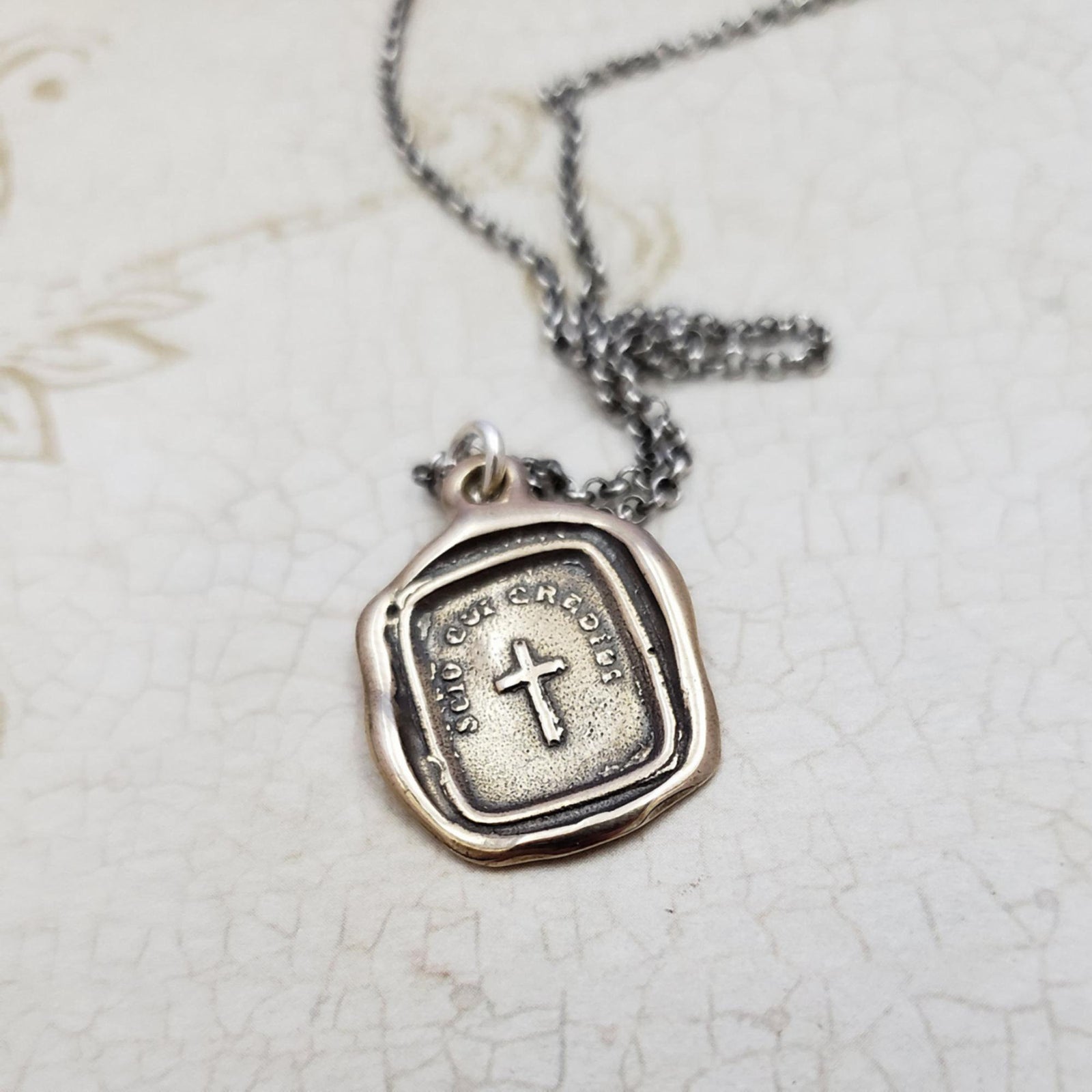 Christian Pendant - Christian in Bronze