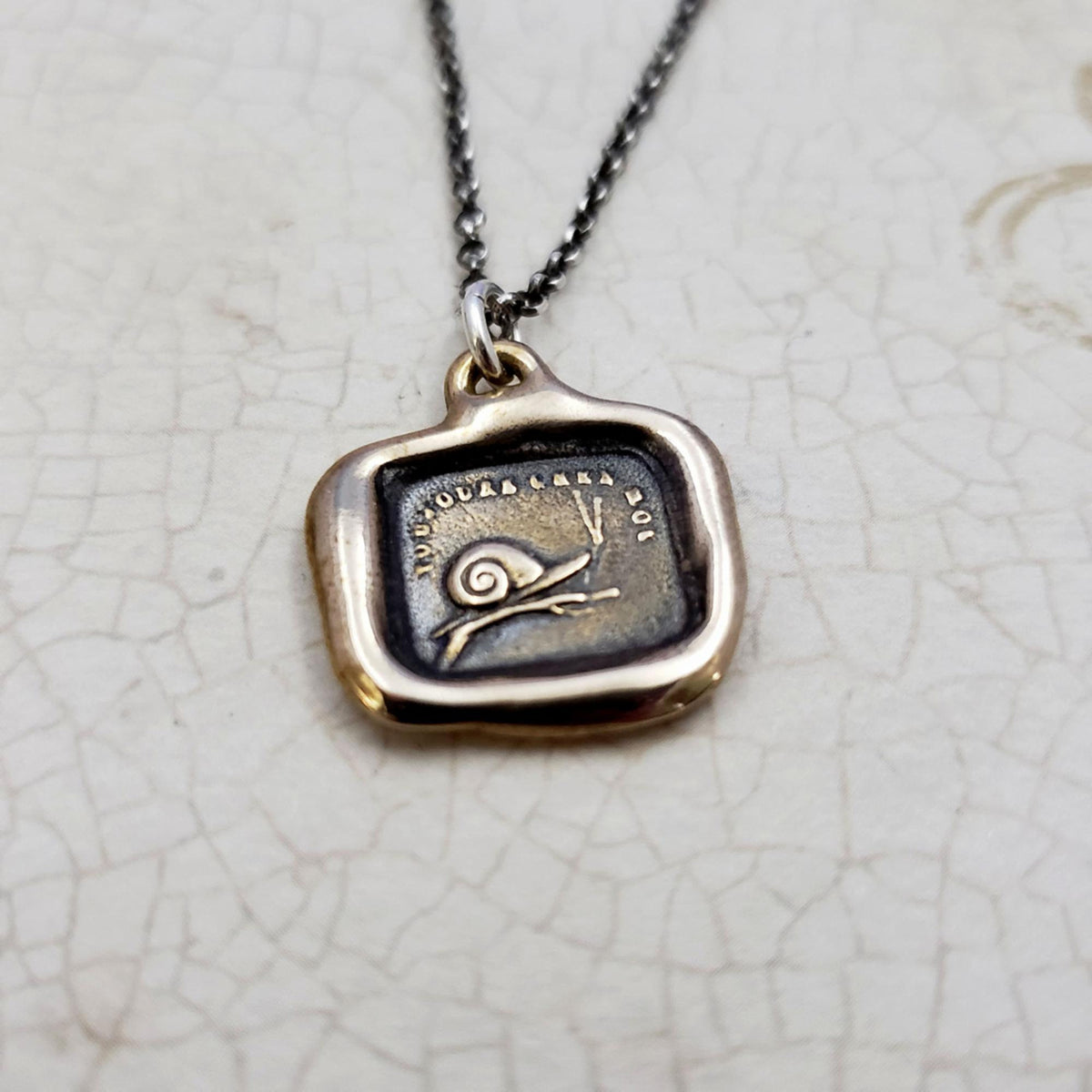 Always at Home Snail in Bronze