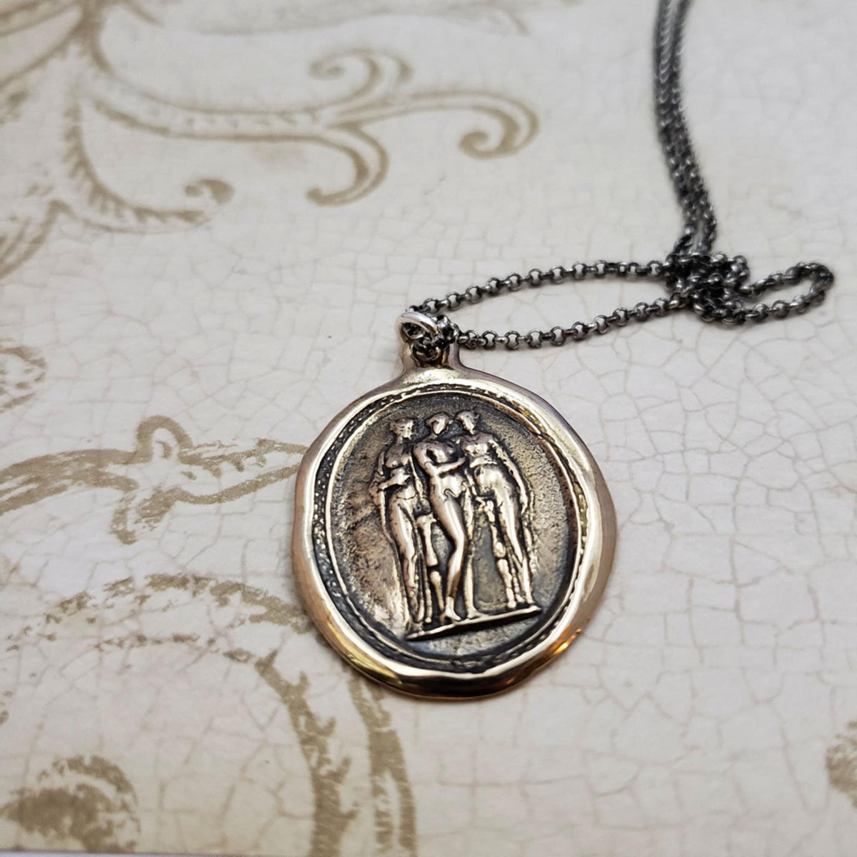 The Three Graces - Beauty, Charm and Creativity in Bronze