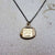 Rainbow - I Will Return Tomorrow Wax Seal necklace in Gold Vermeil