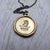 Lion & Crown Wax Seal Pendant in Gold Vermeil