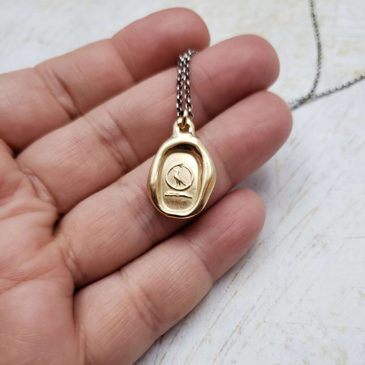 Swallow and Serpent - Eternal Loyalty in Gold Vermeil