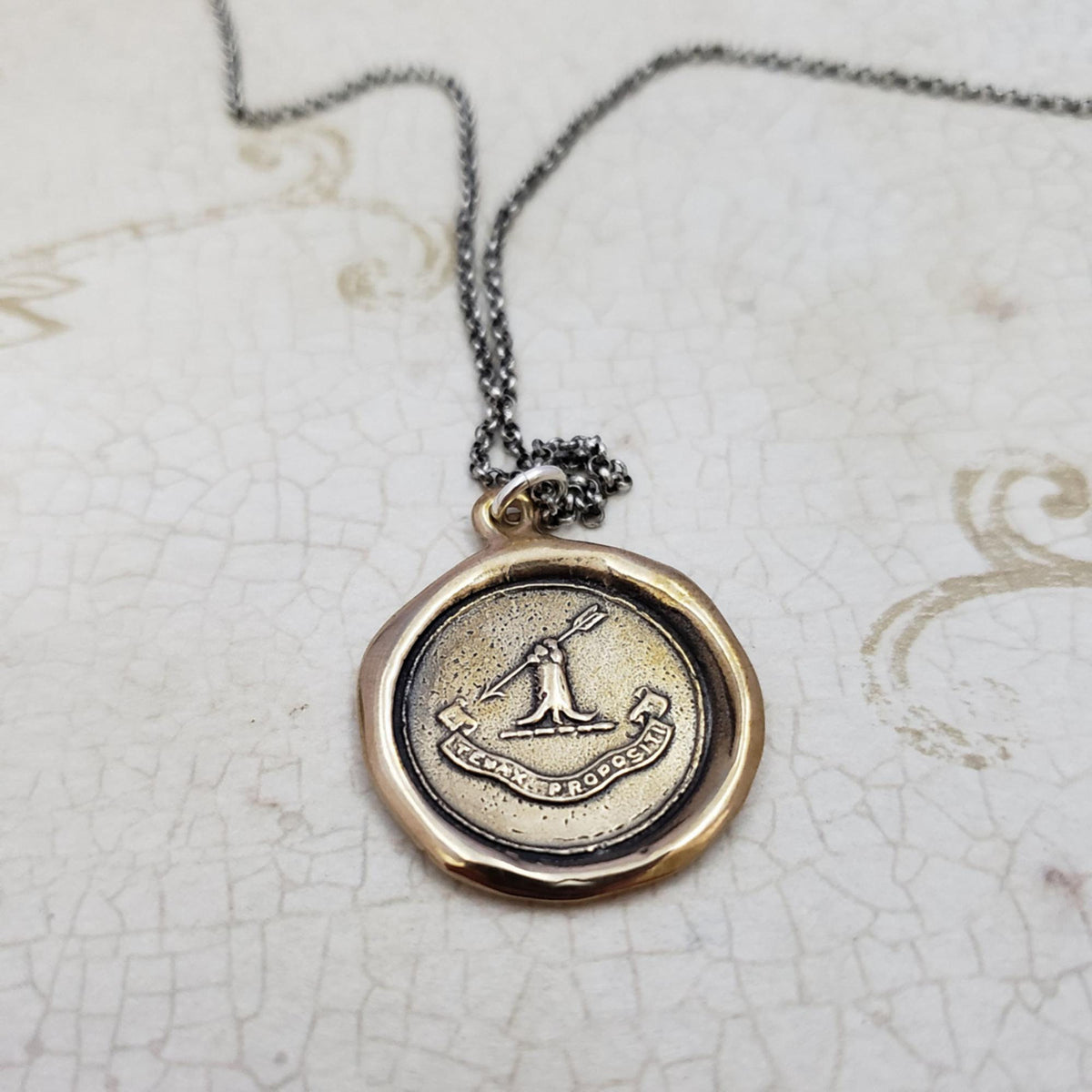 Arrow - Firm of Purpose in Bronze