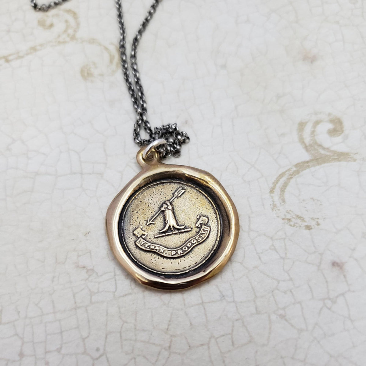 Arrow - Firm of Purpose in Bronze