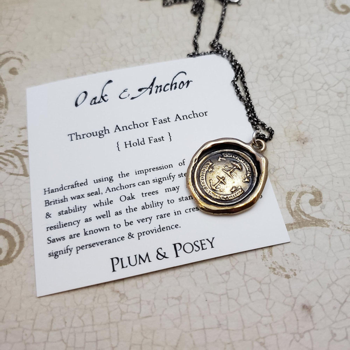 Anchor &amp; Oak in Bronze