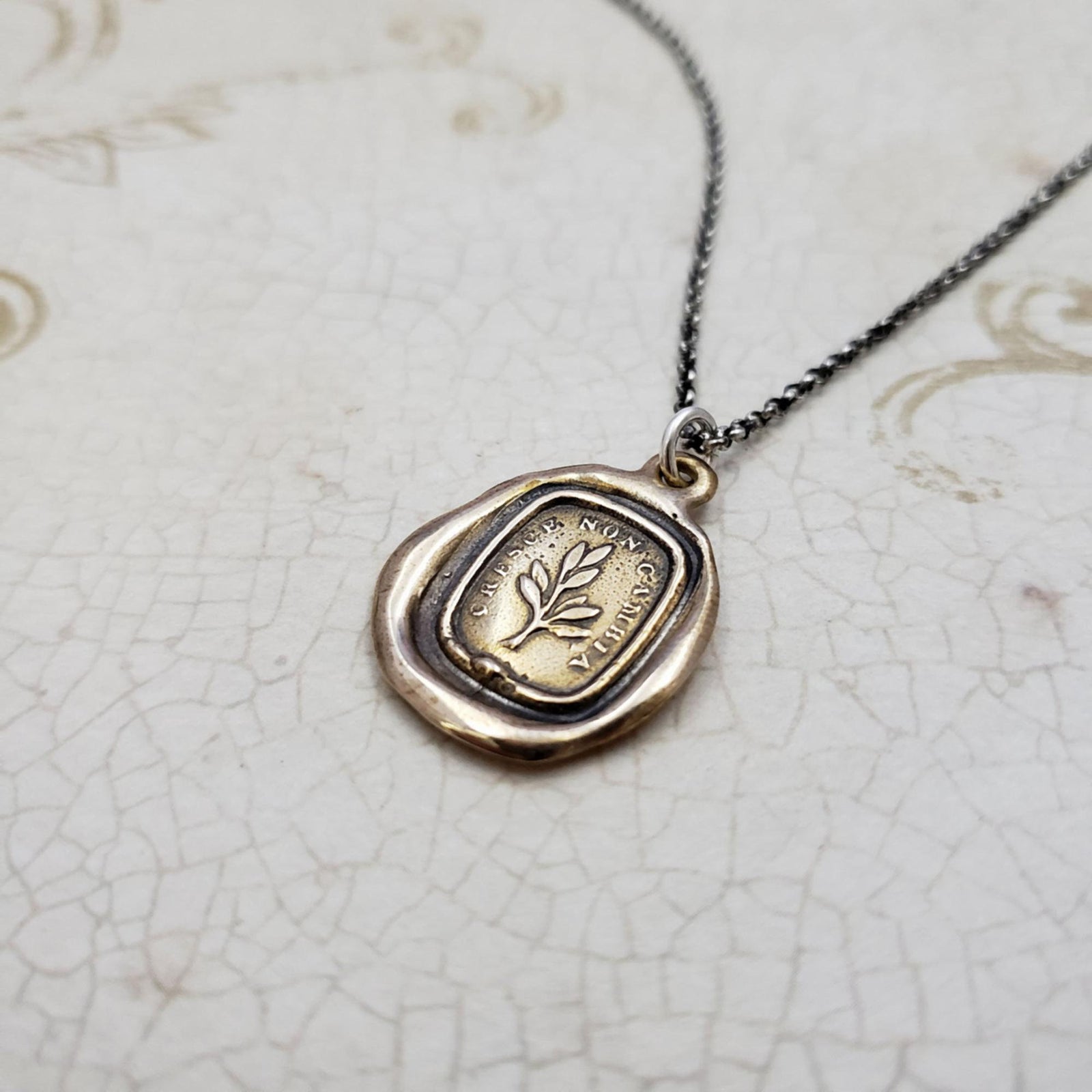 Growth Necklace in Bronze  - Grow, don't change