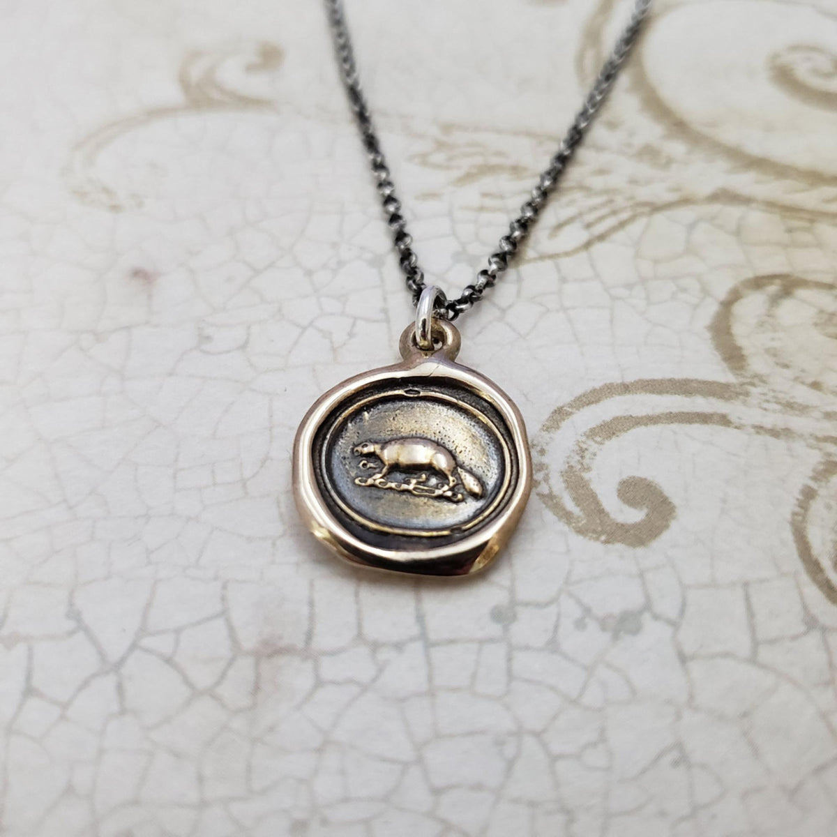 Beaver - Industry and Perseverance in Bronze