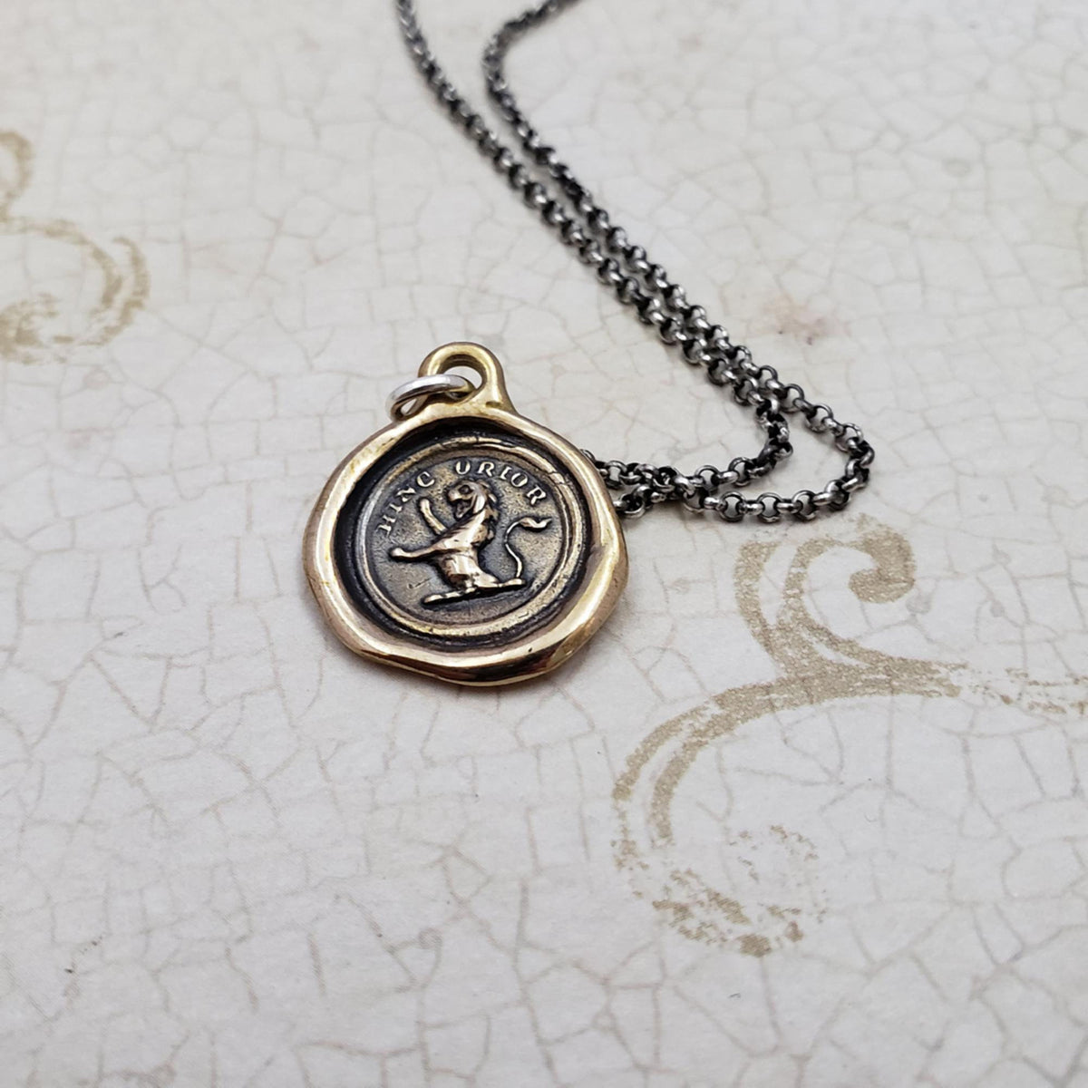 Lion - From Here I Rise in Bronze