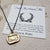 Peace Be Around Thee Wax Seal Pendant in Gold Vermeil