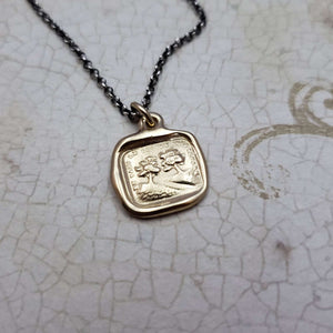 You are my Destiny Necklace in Gold Vermeil