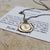 Motherhood Wax Seal pendant in Gold Vermeil