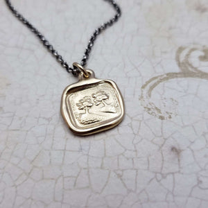 You are my Destiny Necklace in Gold Vermeil