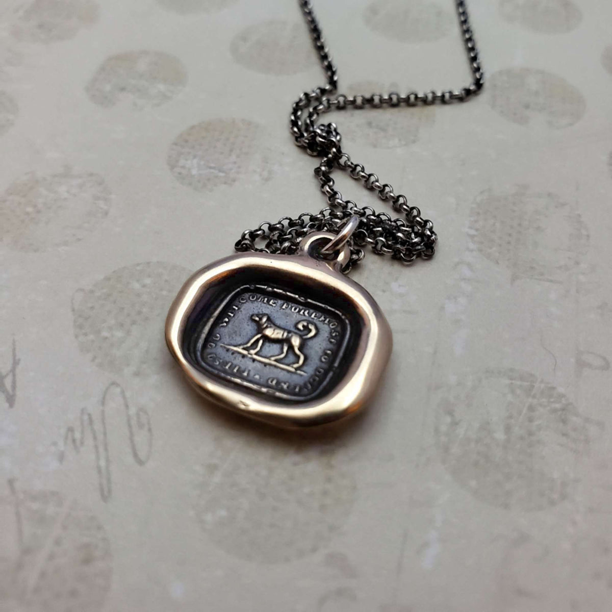 Dog - True Friend in bronze