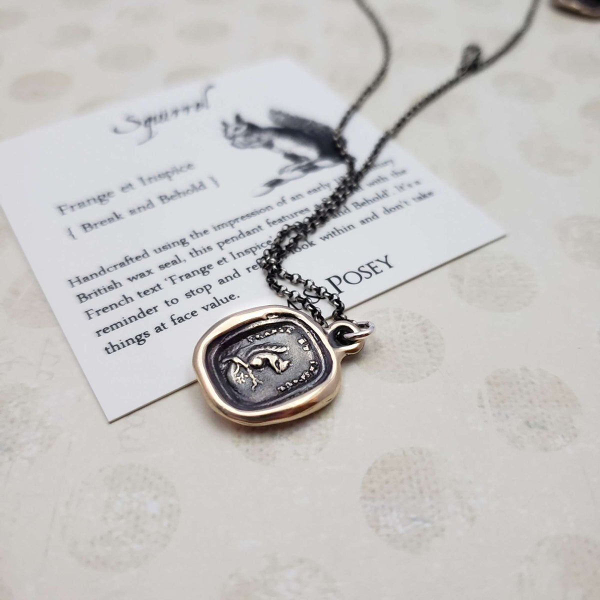 Squirrel - Break and Behold in bronze