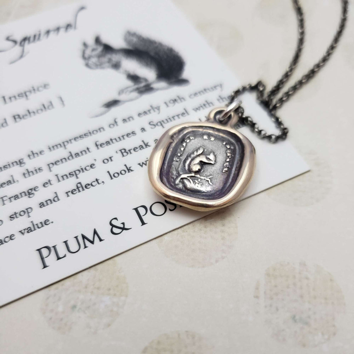 Squirrel - Break and Behold in bronze