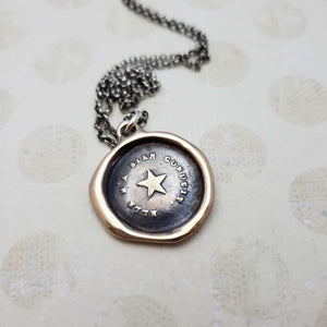 Star - Follow Your Star in bronze
