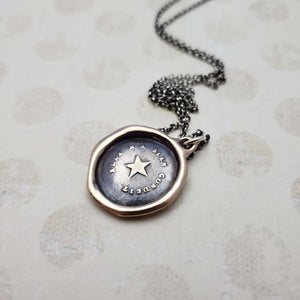 Star - Follow Your Star in bronze