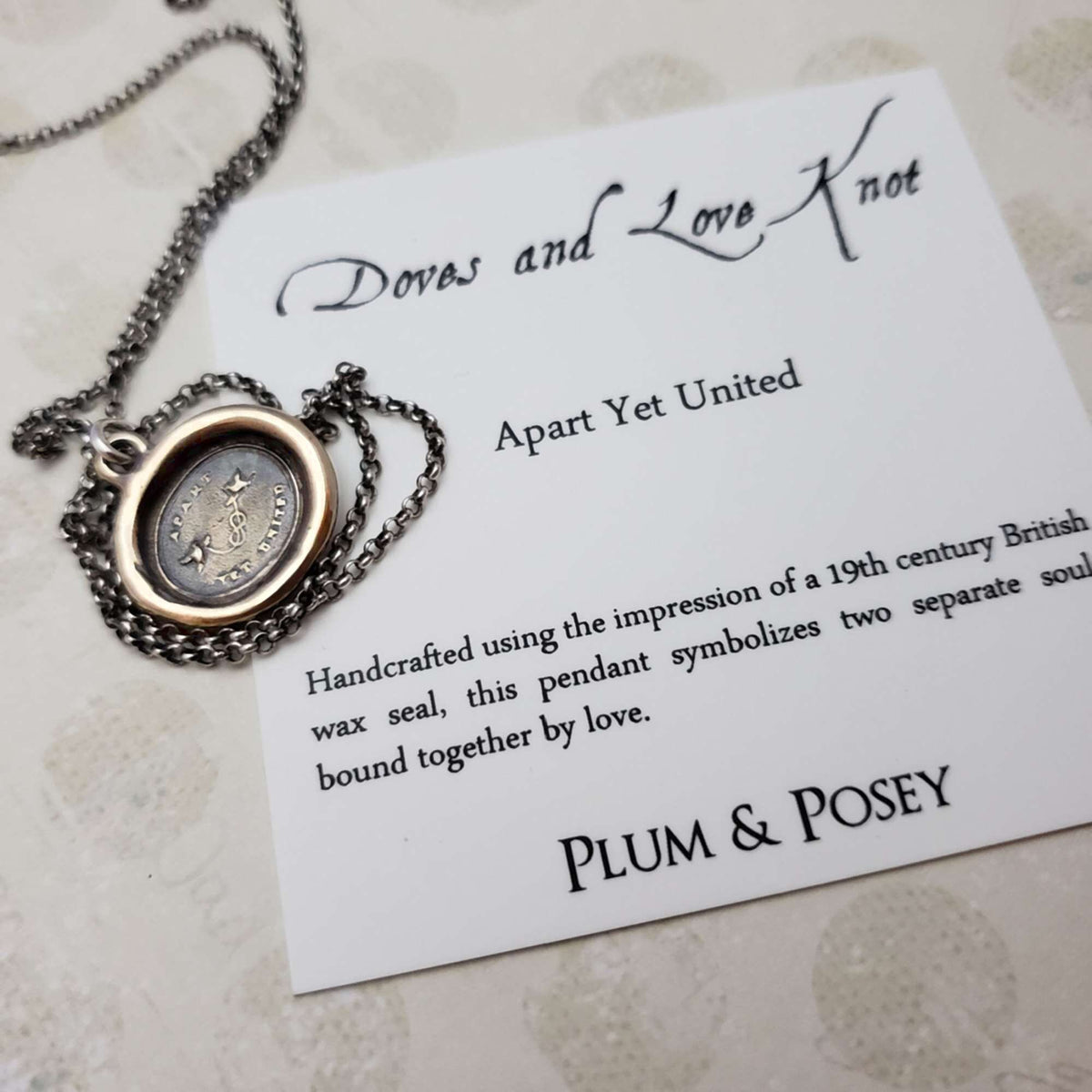 Two Doves - Apart Yet United in bronze