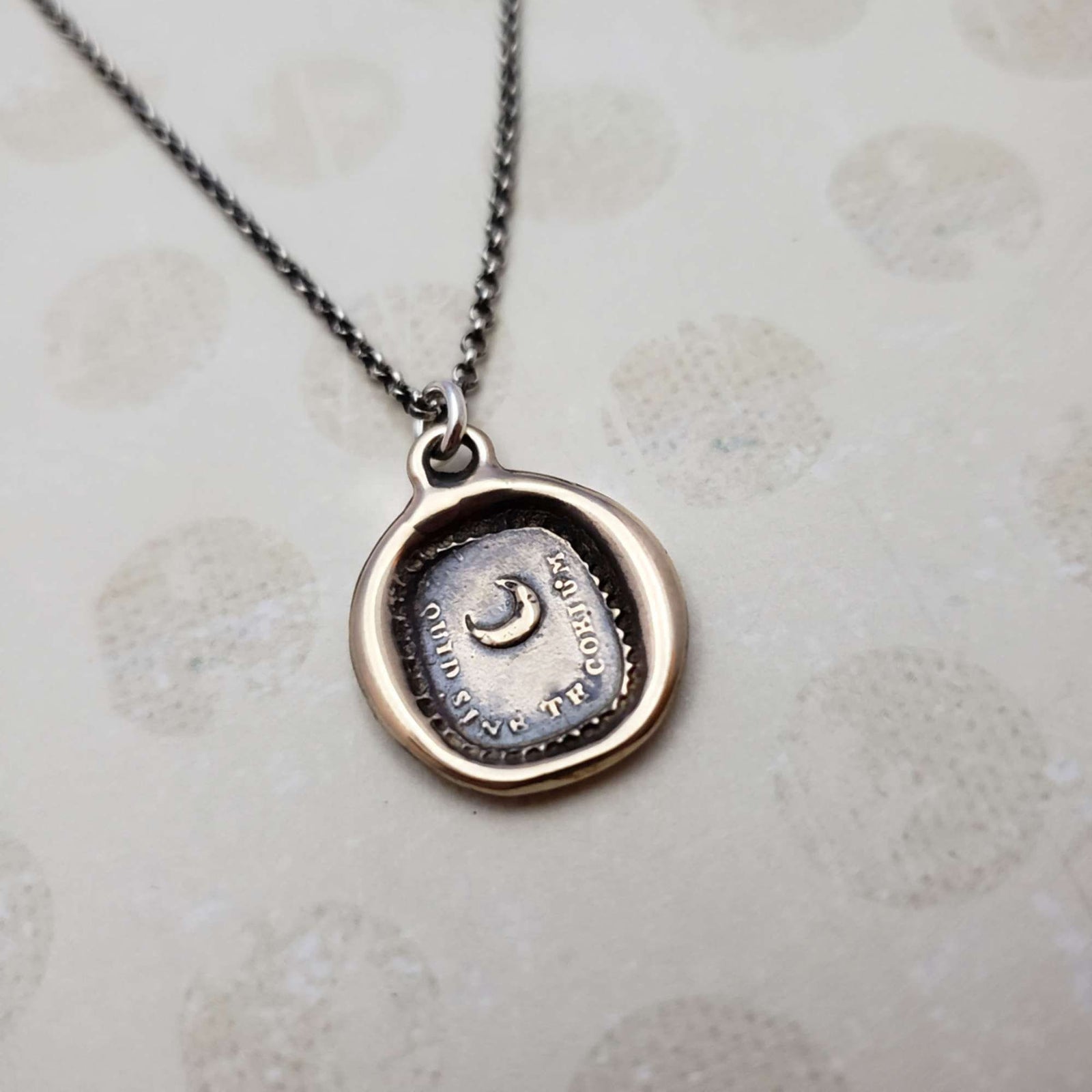 Moon - What is heaven without thee in bronze