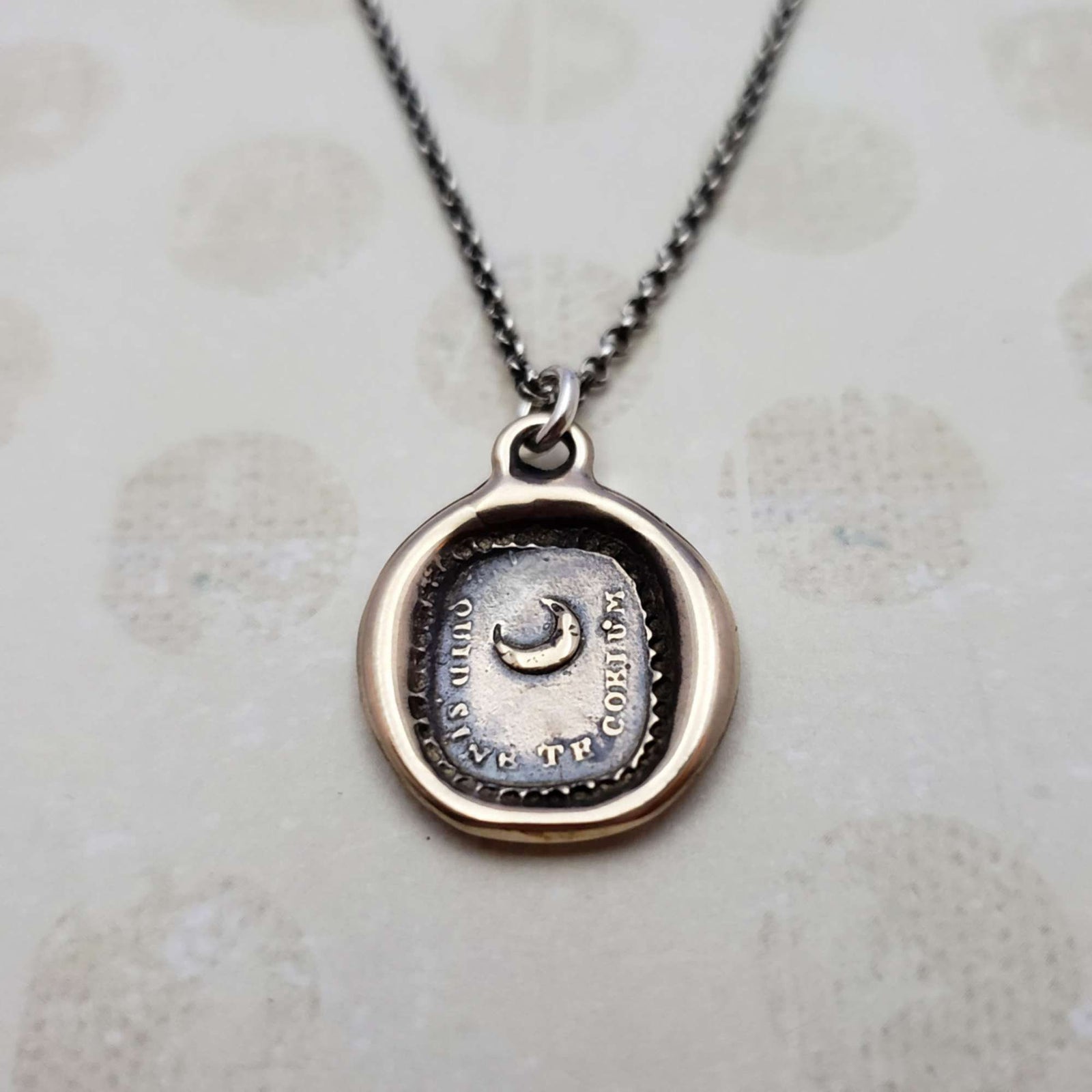 Moon - What is heaven without thee in bronze