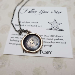 Star - Follow Your Star in bronze