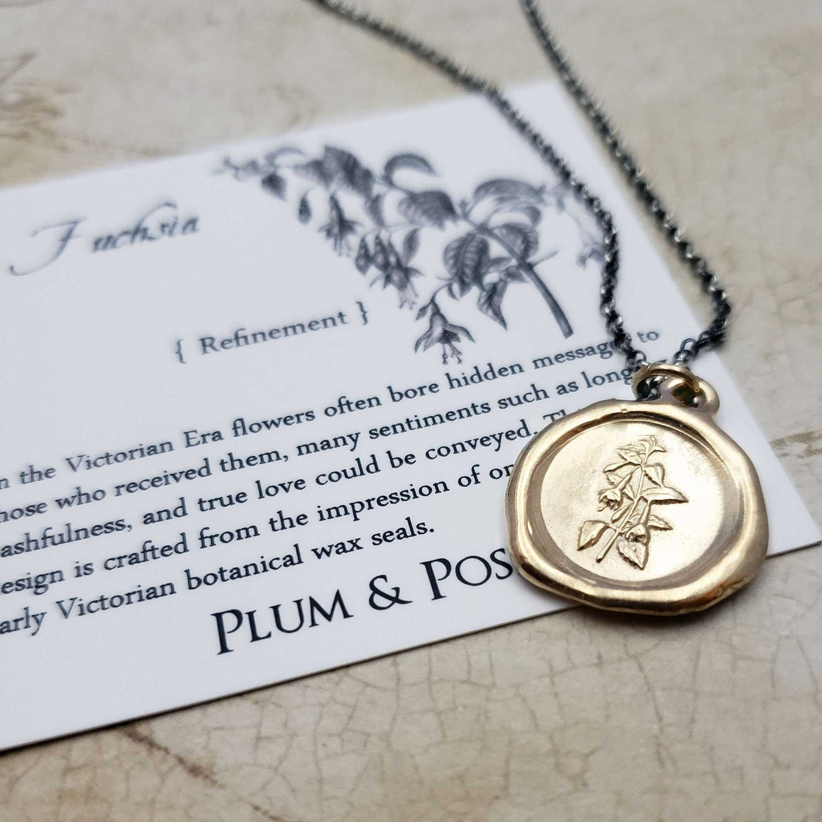 Fuchsia - Refinement in Gold Vermeil