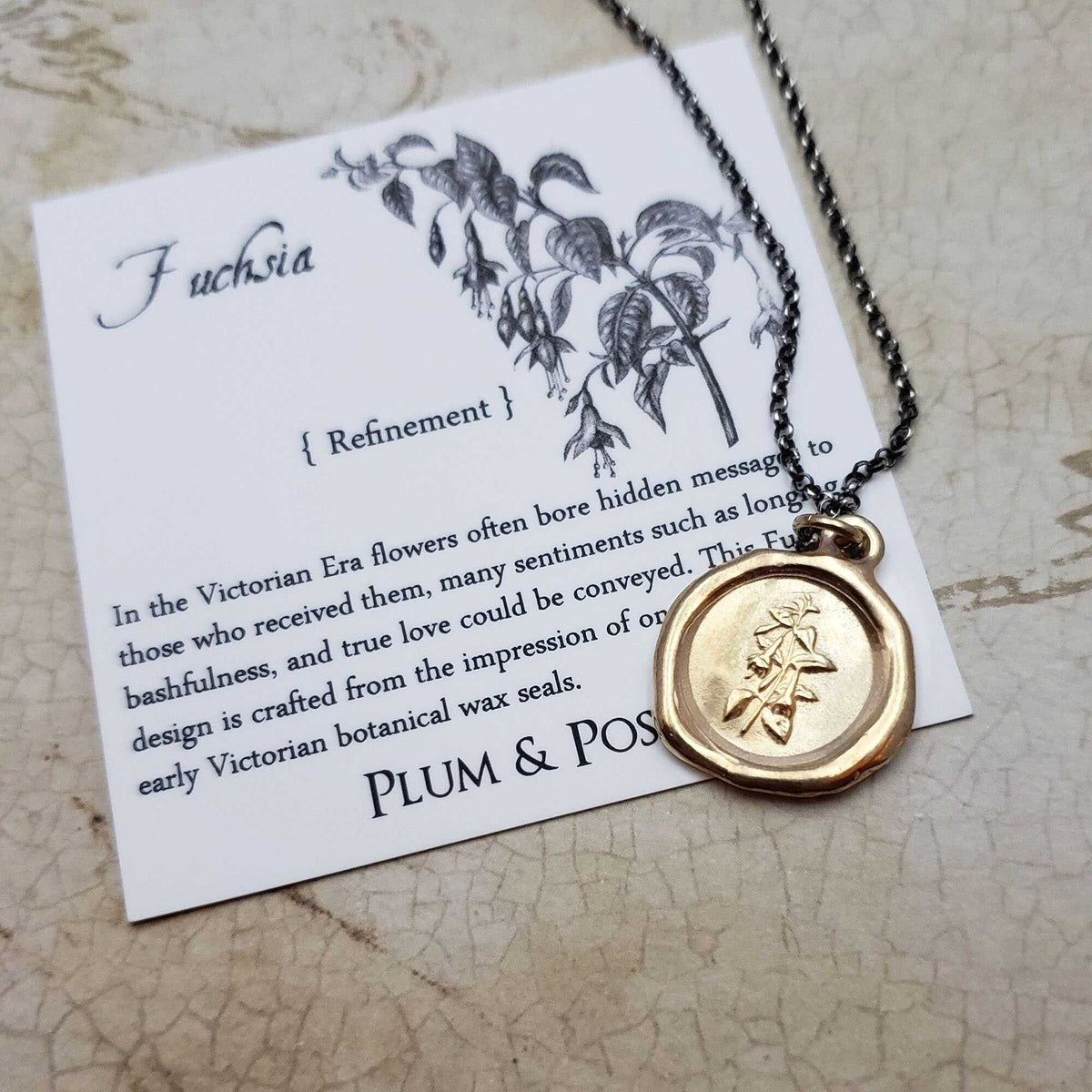 Fuchsia - Refinement in Gold Vermeil
