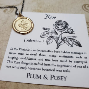 Rose - Adoration and Love in Gold Vermeil