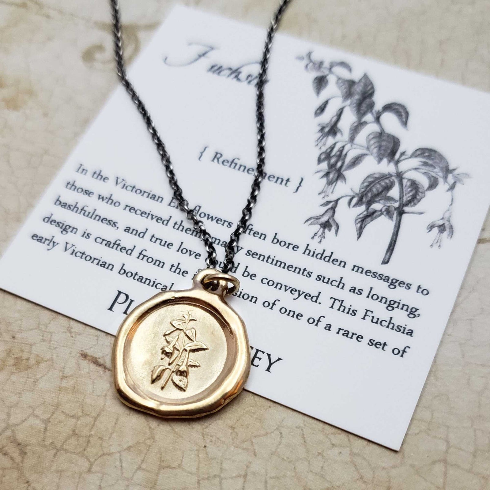 Fuchsia - Refinement in Gold Vermeil