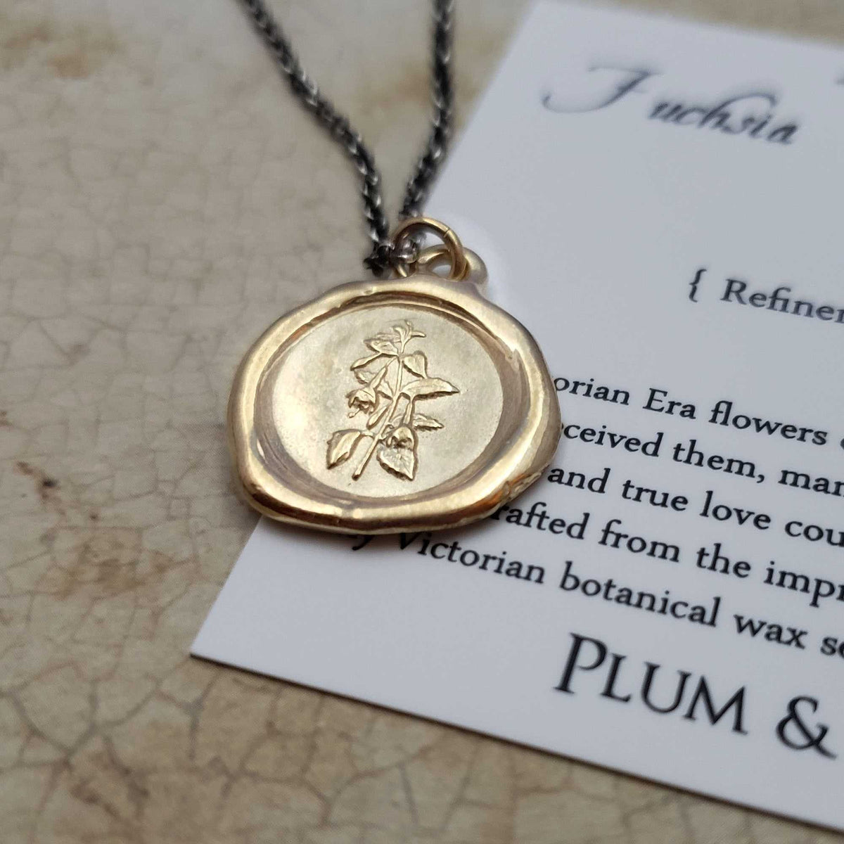 Fuchsia - Refinement in Gold Vermeil