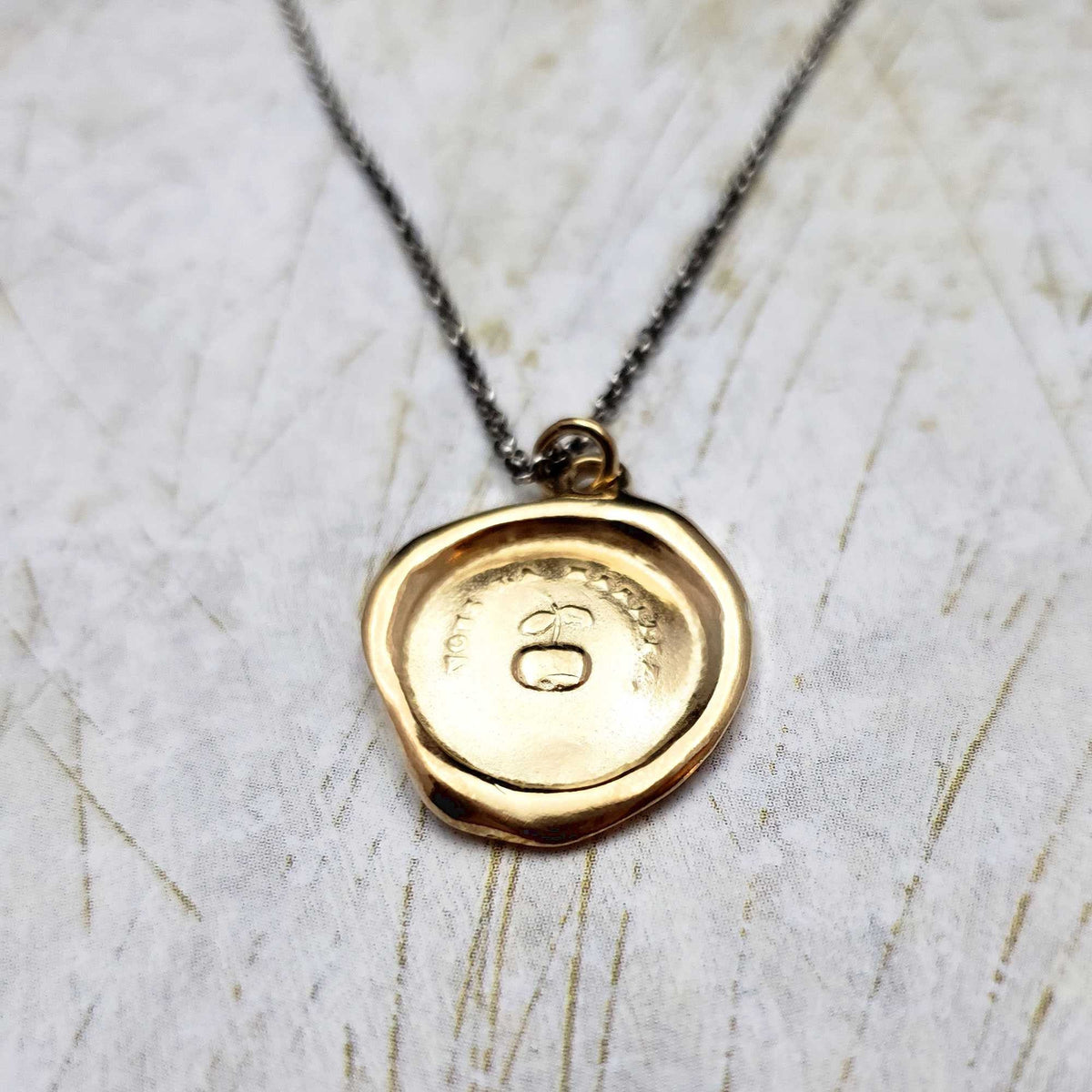 You Deserve It - Golden Apple in Gold Vermeil