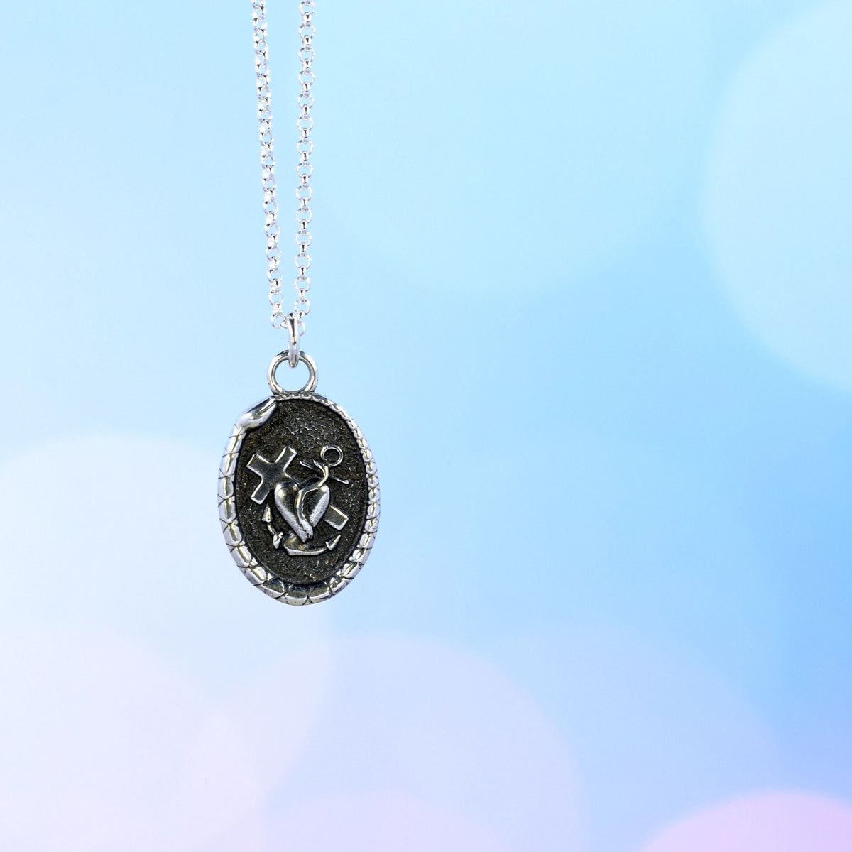 Faith, Hope &amp; Charity - Heart, Cross and Anchor