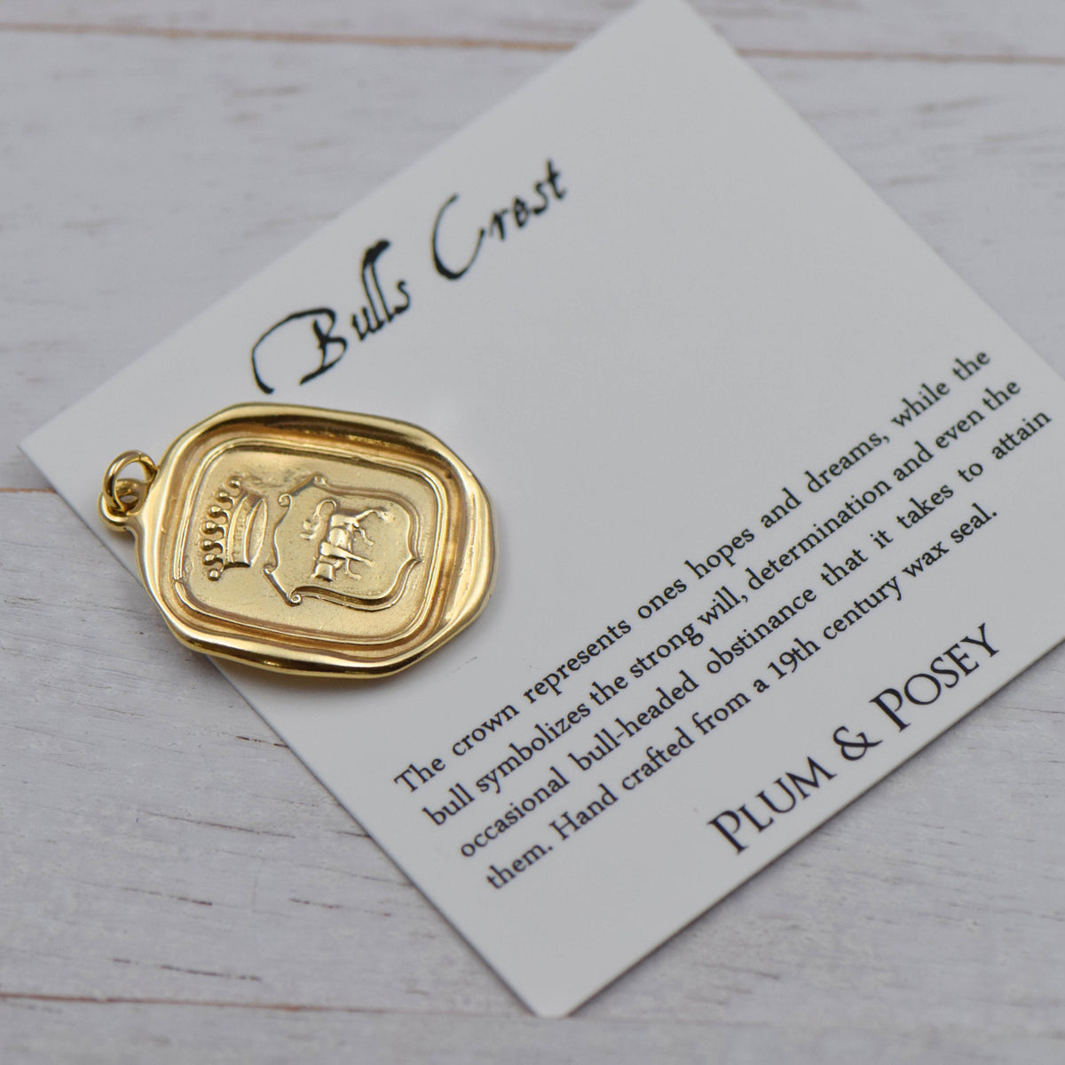 Gryphon - Carpe Diem - Seize the Day in Gold Vermeil