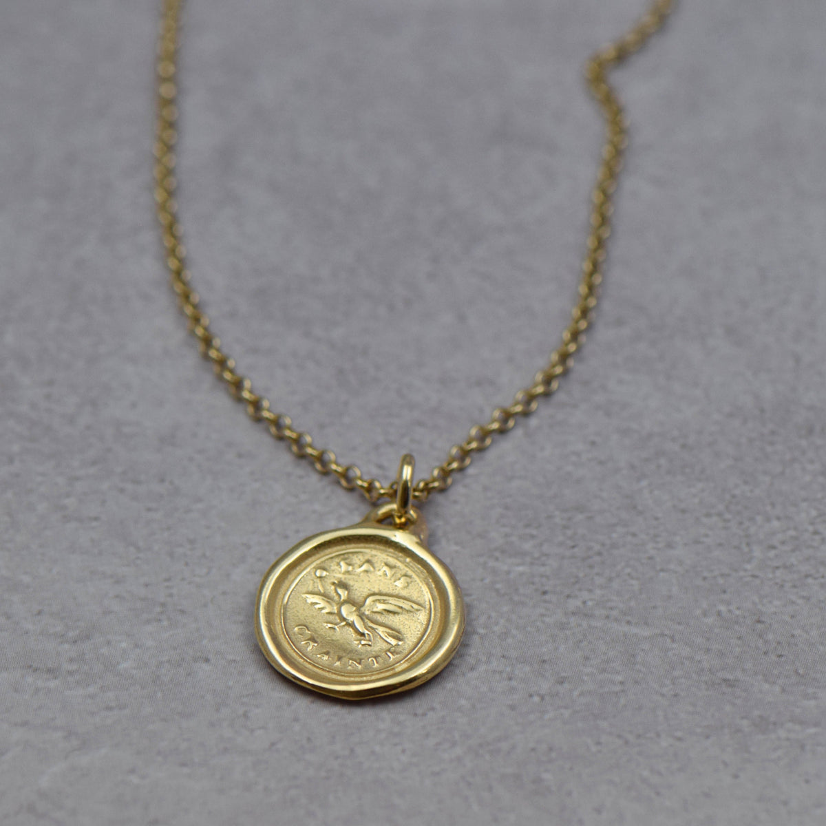 Fearless - Victorian Eagle in Gold Vermeil